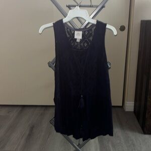 Navy Blue tank style top